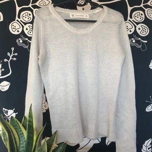ZARA - Cream Sheer Sweater